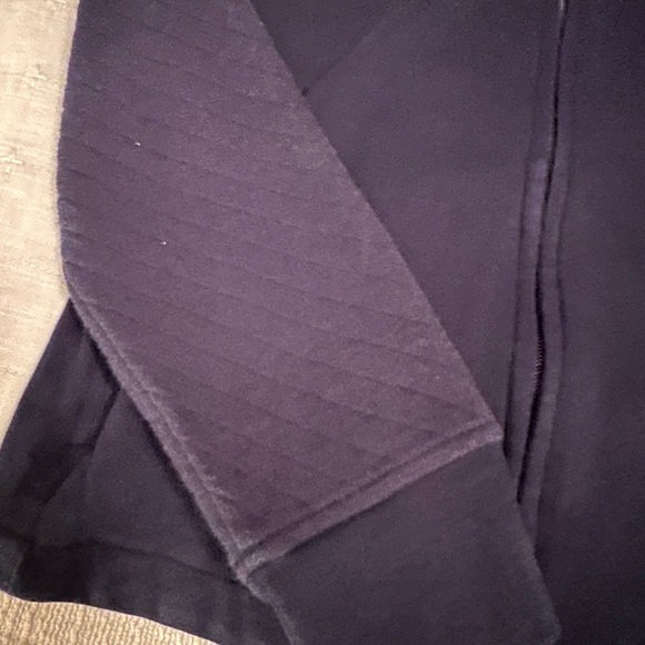 Ralph Lauren Navy Zip Up Jacket with Yellow Accent - Picture 5 of 5